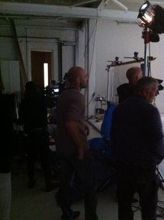 Check out these picks from the video shoot for the “Rain In England” single with the incredibly talented Tony Mortimer and Julian Lennon. We are all excited to see the results.